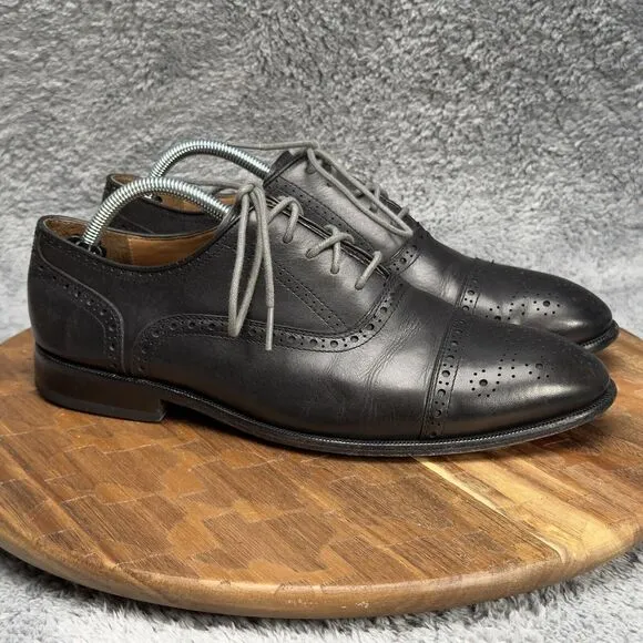 Curatore Mineo Wingtip Oxfords Derby Leather Casual Men’s Size 10