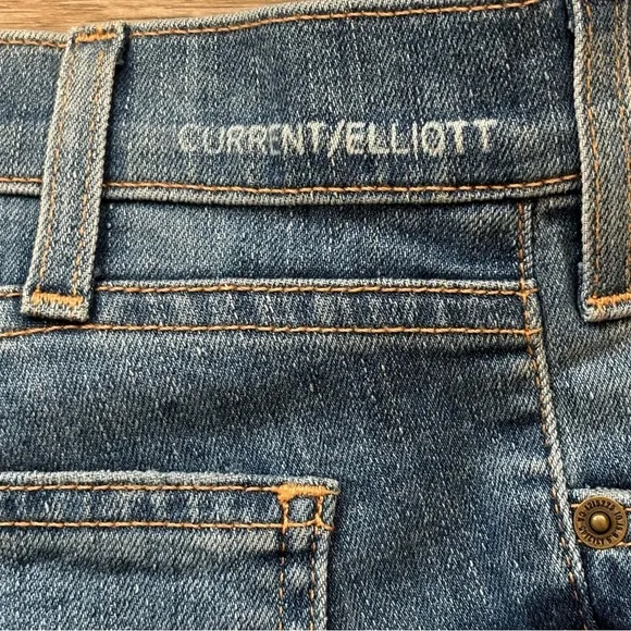 Current/Elliott The Stiletto Skinny Cropped Jean in Carnival NWT