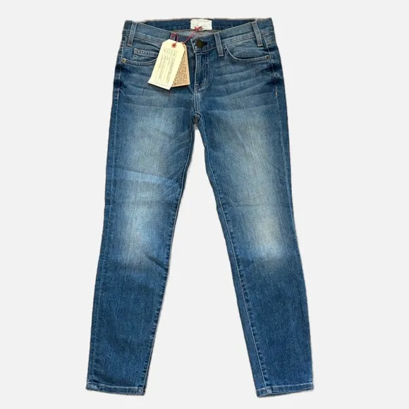 Current/Elliott The Stiletto Skinny Cropped Jean in Carnival NWT