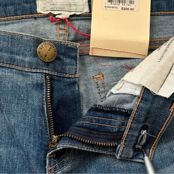 Current/Elliott The Stiletto Skinny Cropped Jean in Carnival NWT