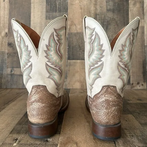 Dan Post DP3994 Square Toe Western Cowboy Certified Boots Mens 9.5 D