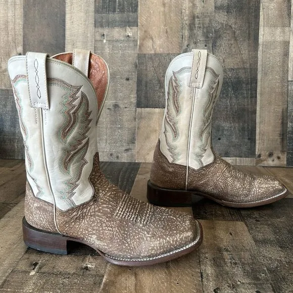 Dan Post DP3994 Square Toe Western Cowboy Certified Boots Mens 9.5 D