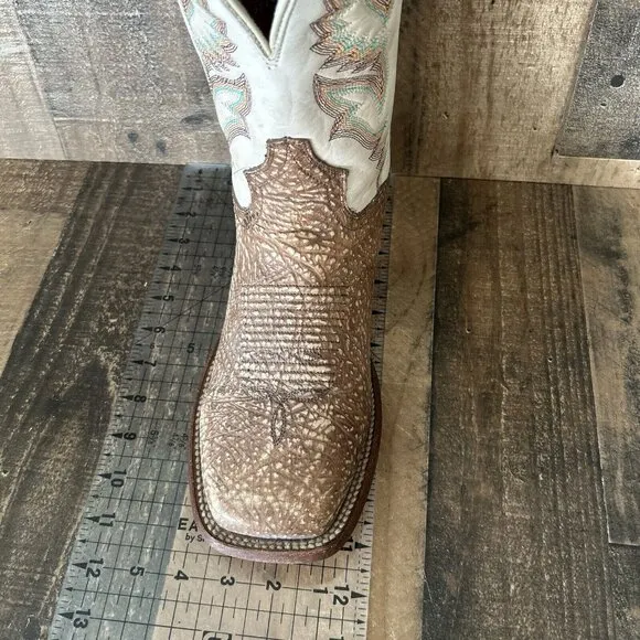 Dan Post DP3994 Square Toe Western Cowboy Certified Boots Mens 9.5 D