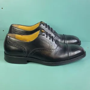 Daniel Cremieux Black Leather Oxford men dress shoes  size 8.5