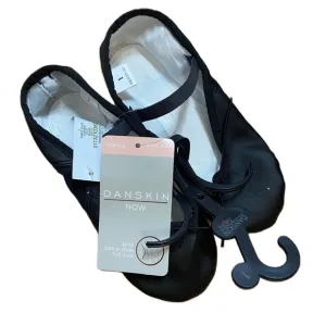 Danskin Black Ballet Shoes Flats NWT Sz 1 Kids Girls Youth