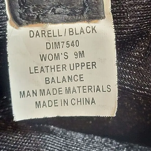 Darell Women's Black Western Cowgirl Boots