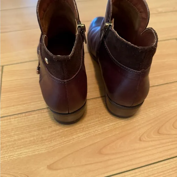 Daroca Bootie WomenPIKOLINOS (Burgundy Ankle Boots)