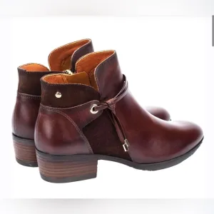 Daroca Bootie WomenPIKOLINOS (Burgundy Ankle Boots)
