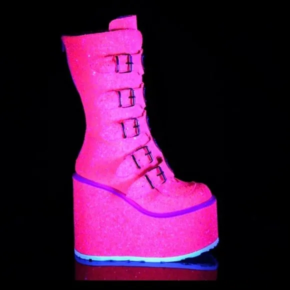 Demonia Platform Candy Lovesick Trinity Boots