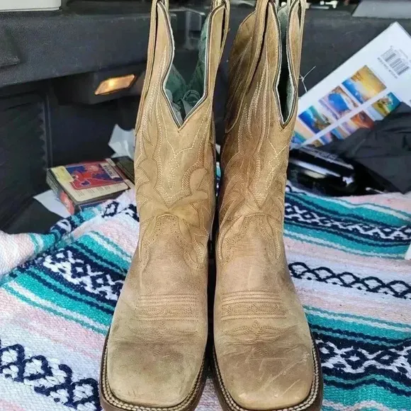 Denver Mountain Boots Style Jenni Brown Western Leather Womens Size 8