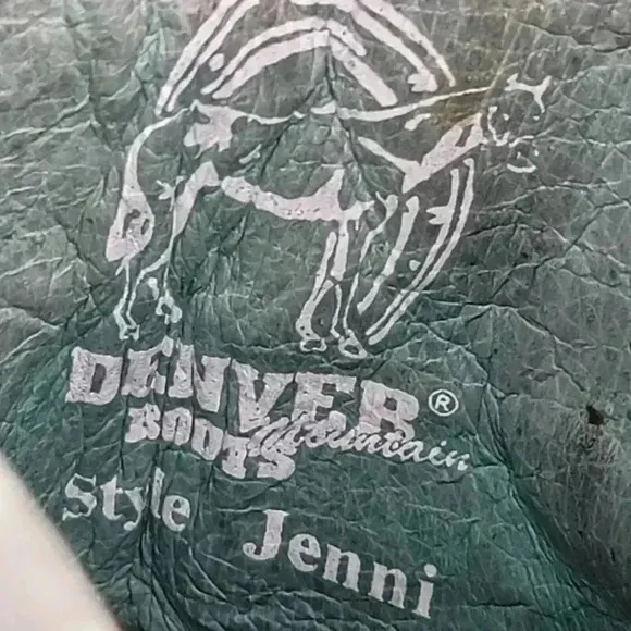 Denver Mountain Boots Style Jenni Brown Western Leather Womens Size 8