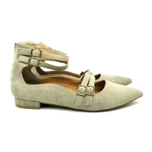 Design Lab Lord &amp; Taylor Womens Mabel Ballet Flat Pointed Toe Mary Jane Shoe 8.5