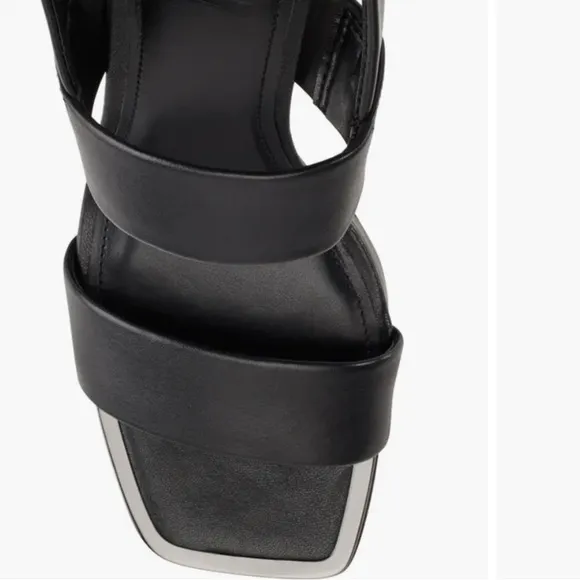 DKNY Bibiana Slingback Platform Sandals Ankle-Strap Block Heel, pumps, shoes 11