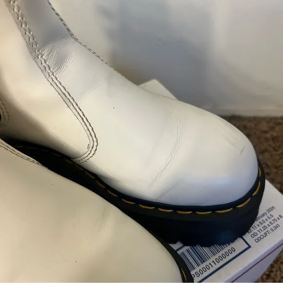 Doc Martens Platform Leather Chelsea Boots