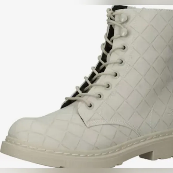 Dockers by Gerli Lace-Up Ankle Boots in Sand, Size 9.5, NWT