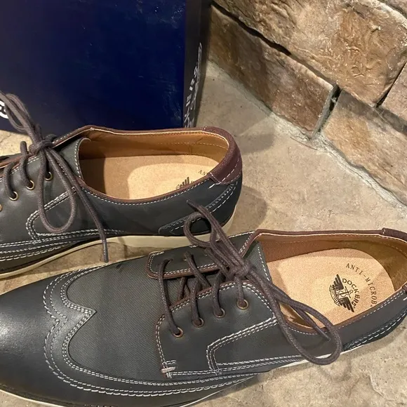 Dockers Men’s Maxwell Business Casual Shoes Grey 12M