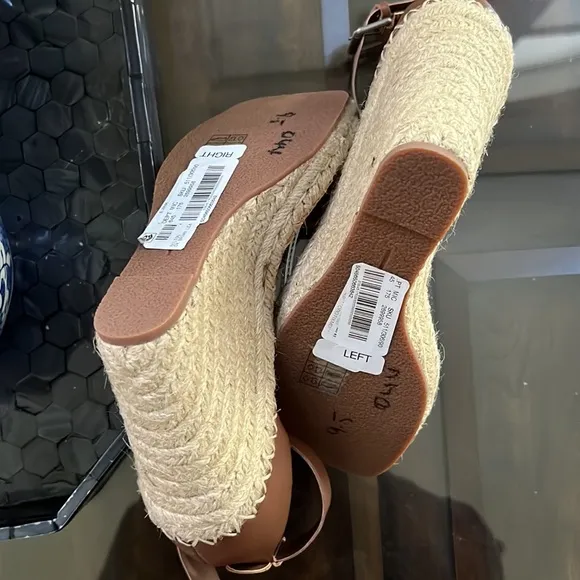 Dolce Vita Nilton Braided Espadrille Wedge Sandals.
