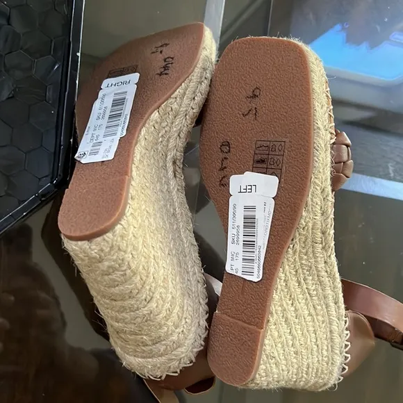 Dolce Vita Nilton Braided Espadrille Wedge Sandals.