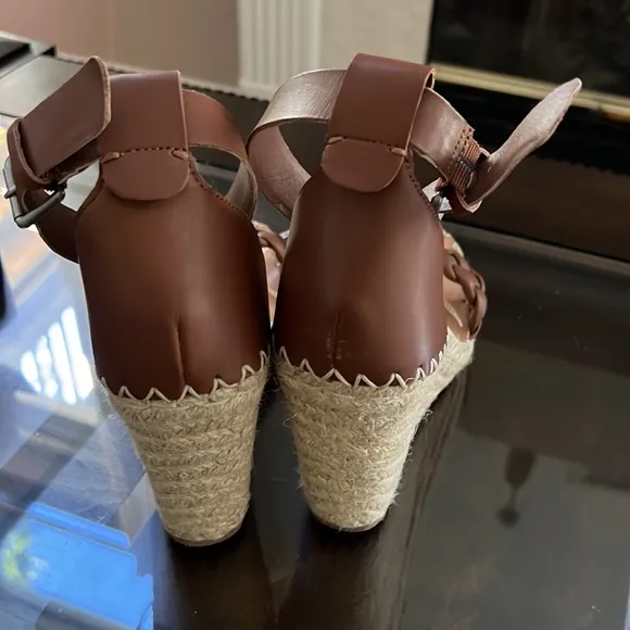 Dolce Vita Nilton Braided Espadrille Wedge Sandals.