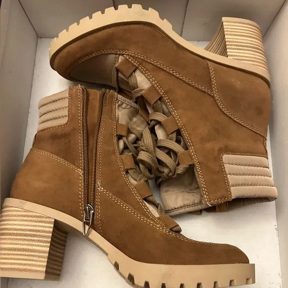 Dolce Vita Norna Multi Nylon Boots Size 8  New with Box