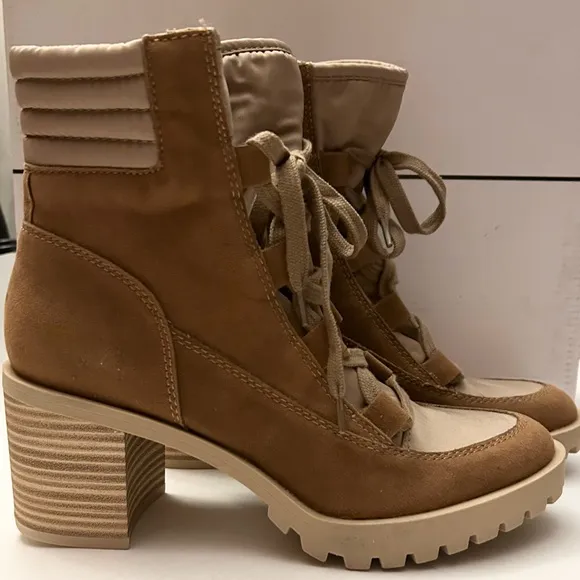 Dolce Vita Norna Multi Nylon Boots Size 8  New with Box