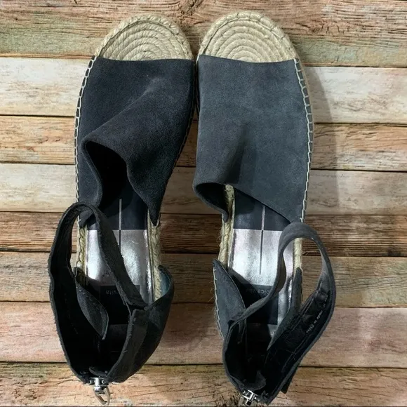 Dolce Vita Straw Platform Sandals