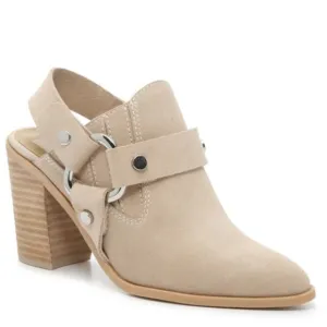 Dolce Vita Women’s Rango mule block heel cream leather Size 10