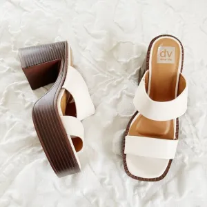 Dolce Vita Zillee Double Band Platforms Size 9 New