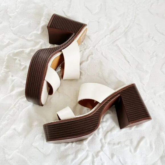 Dolce Vita Zillee Double Band Platforms Size 9 New