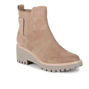 DOLCE VITAHaily Suede Pull-On Block‎ Heel Boots size 9.5 NWT