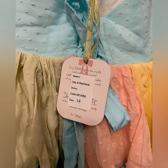 Dollcake Like a Rainbow Party Dress