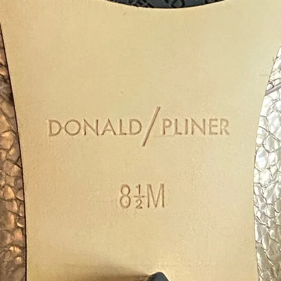 Donald J. Pliner Gold Women's Loafers