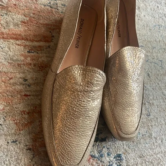Donald J. Pliner Gold Women's Loafers
