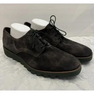 Donald Pliner Safiro Loafer Men’s Size 15 Dress Shoes Brown Leather Italy‎
