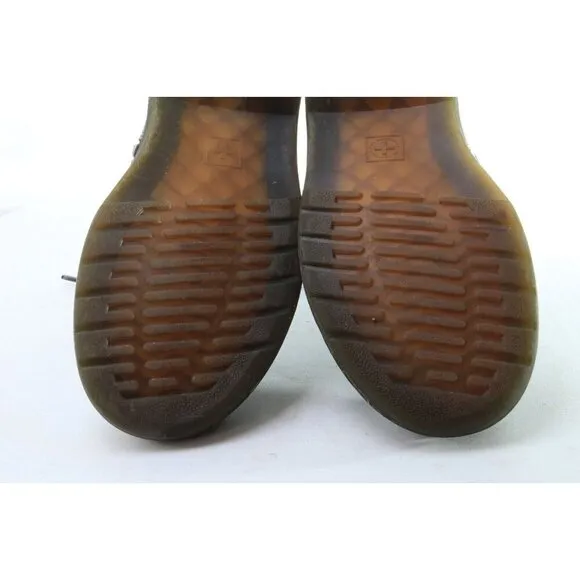 Dr. Martens 15382 Black Zip / Lace Up Doc Martens Dm Combat Boots Womens  5 UK 3