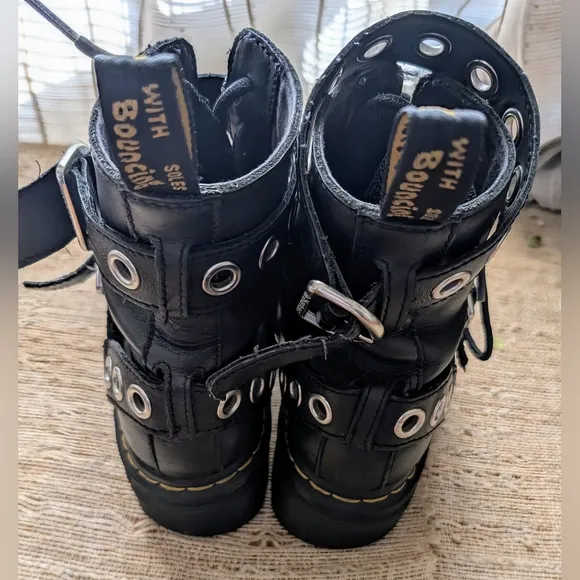 Dr Martens AUDRICK Hardware Leather Platform Boots