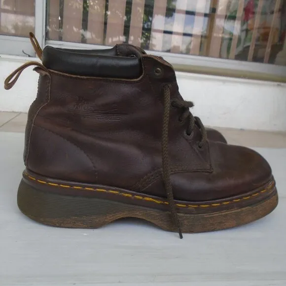 Dr. Martens Chunky Boots Mens Size 12.5 Brown