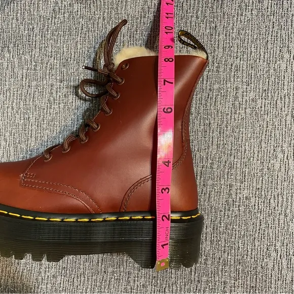 Dr. Martens Jadon Faux Fur Lined Lug Sole Boots