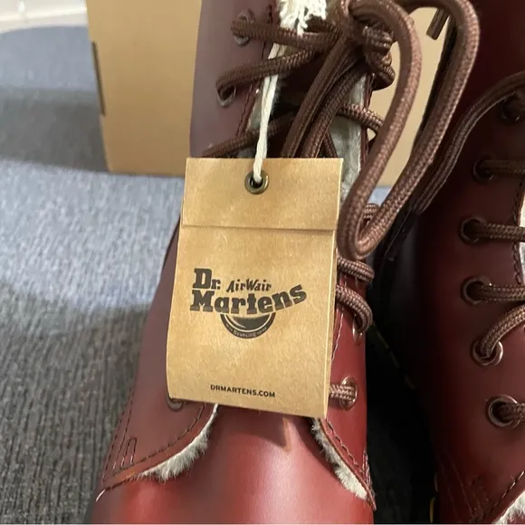 Dr. Martens Jadon Faux Fur Lined Lug Sole Boots