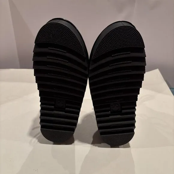 Dr Martens Nartilla XL Platform Quad Zebrilus Sandals Womens 7 NEW Black Athena