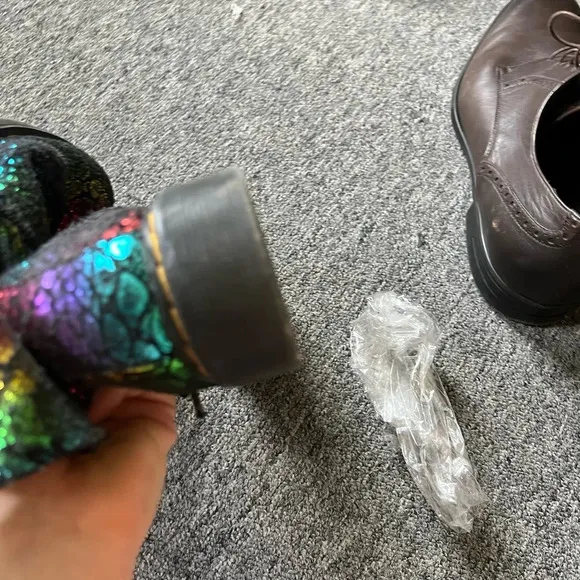 Dr Martens Rainbow Scale 1460 Boots, size 34