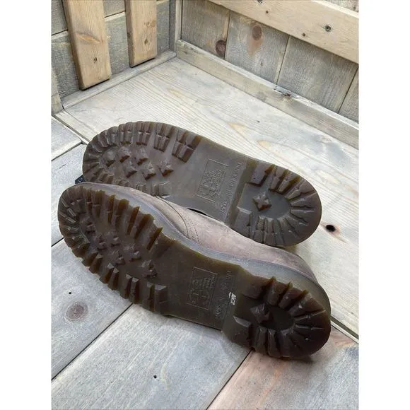 Dr Martens UK Size 10 EU45 Brown Made in England NP171280 NP12D Shoes