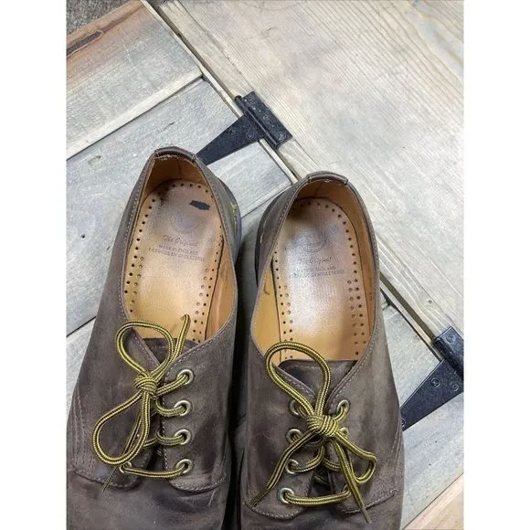 Dr Martens UK Size 10 EU45 Brown Made in England NP171280 NP12D Shoes