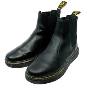 Dr Martens~DORRIAN CHELSEA WOMENS BOOTS~ Black Leather SIZE 8