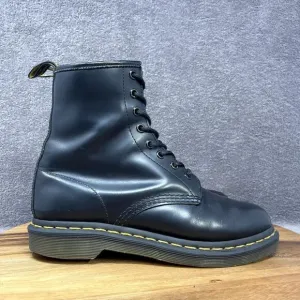 Dr. Martens Women's Size 7 Grunge Lace-Up Boots Combat Black 1460W 8 Eyelet