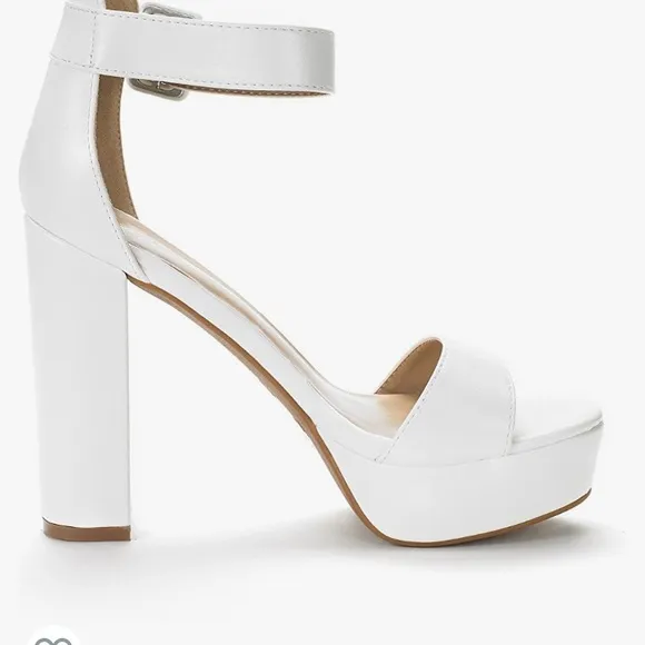 DREAM PAIRS Hi-Lo High Heel Platform Pump Sandals Size 5