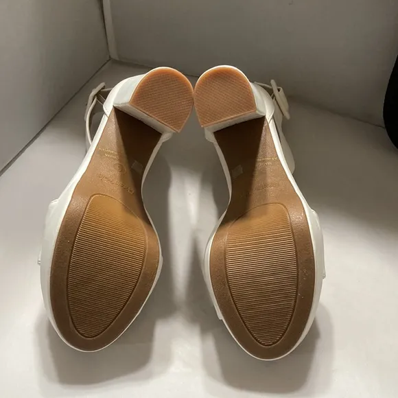 DREAM PAIRS Hi-Lo High Heel Platform Pump Sandals Size 5