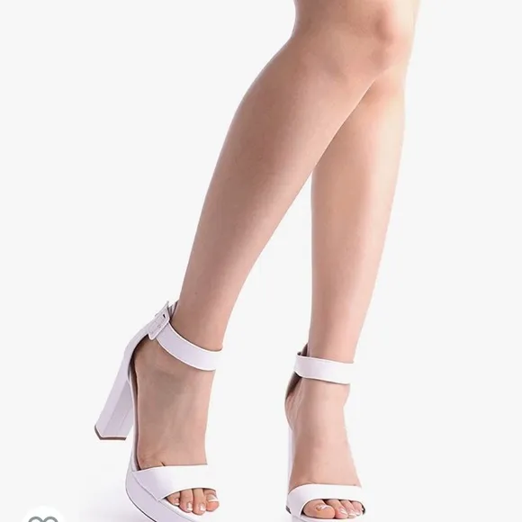 DREAM PAIRS Hi-Lo High Heel Platform Pump Sandals Size 5