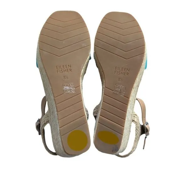 Eileen Fisher Espadrille Wedge Sandals