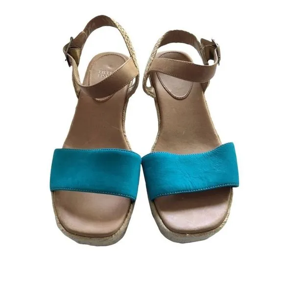Eileen Fisher Espadrille Wedge Sandals